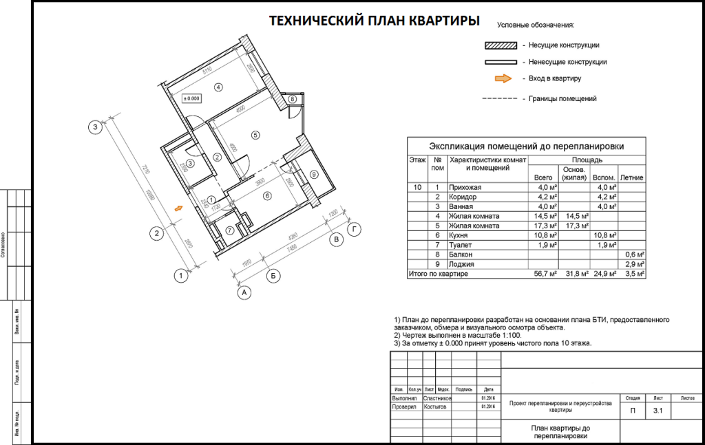 технический план